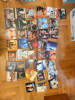 DVD collection of 39 movies used, Greek and foreign cult classics