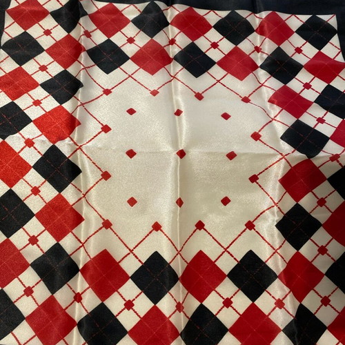 Alice in Wonderland scarf new 50.5x50.5 cm