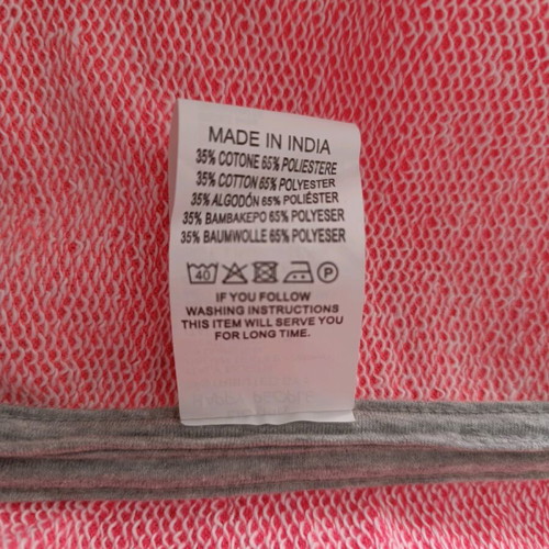 Happy People sports shorts new, gray and pink, size S