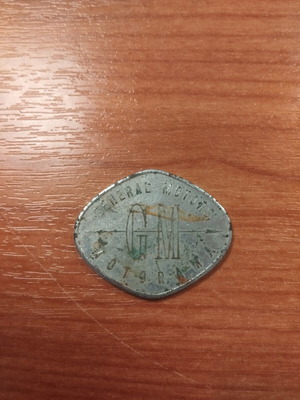 General Motors Motorama 1955 vintage token coin