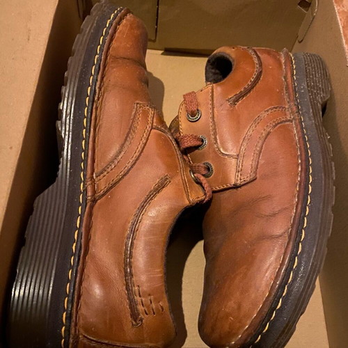 Dr. Martens boots used size 43 brown low
