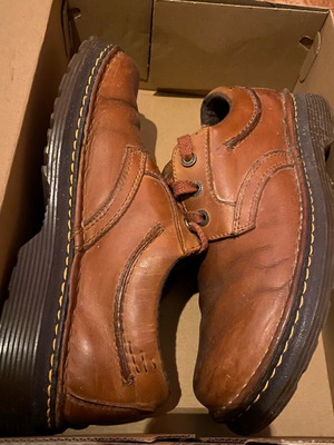 Dr. Martens boots used size 43 brown low