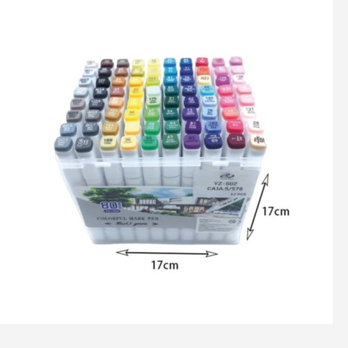 Double-sided painting markers 80pcs YZ-502 new