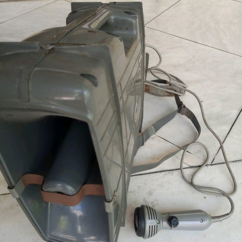 Vintage megaphone used Super Megaflex code 801 from 1962