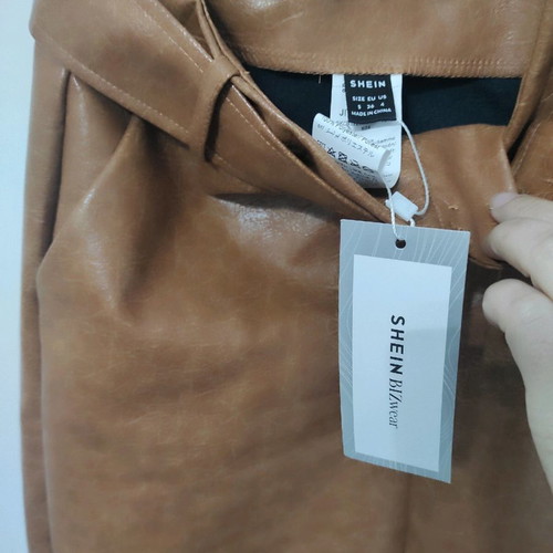 Leather skirt midi small - medium new with tag