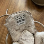 Baby booties like new, size 15-16