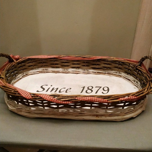 Decorative pots and tray new, set of 5 pieces