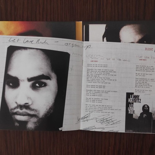 Lenny Kravitz Let Love Rule 2xCD like new, rock