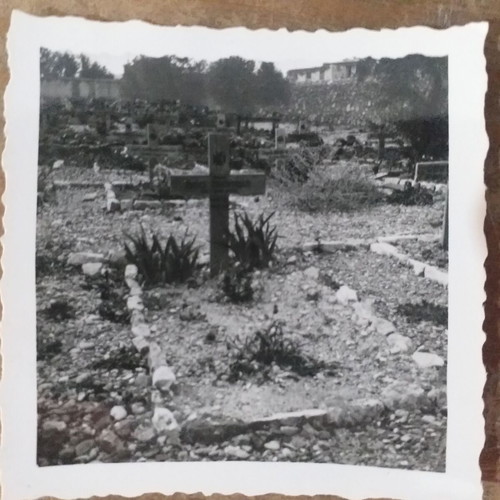 Military photo collection from WWII Crete German cemetery and monument