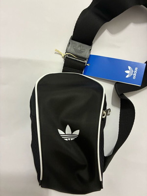 Adidas μικρό τσαντάκι χιαστί καινούργιο, μαύρο, πολύ πρακτικό