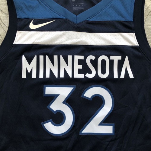 Nike NBA #32 Karl-Anthony Towns Minnesota Timberwolves Swingman Jersey