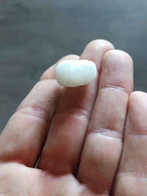 Nephrite Jade new, raw specimen of white nephrite