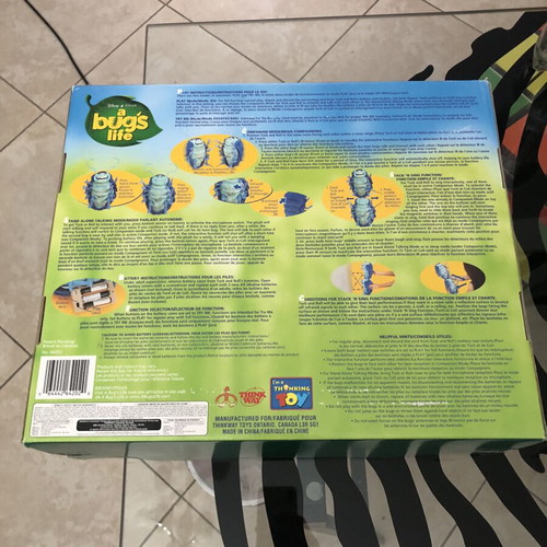 Tuck and Roll A Bug’s Life Interactive Talk n Sing Figures new