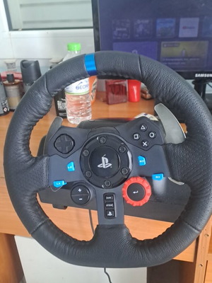 Τιμονιέρα gaming Logitech G29 σαν καινούργιο για PS3 PS4 PS5 PC