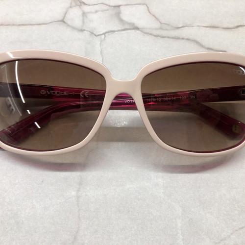 Vogue Nude Pink & Bordeaux Sunglasses