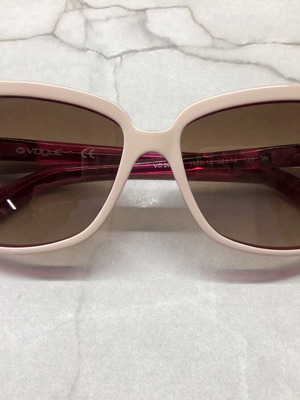 Vogue Nude Pink & Bordeaux Sunglasses