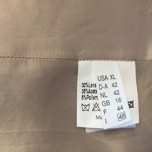 Mariella Rosati pencil tweed dress like new, brown beige