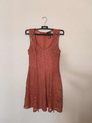 Trixxi Mini Lace Dress like new, dusty pink, size S