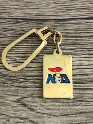 New Democracy ND Keychain like new