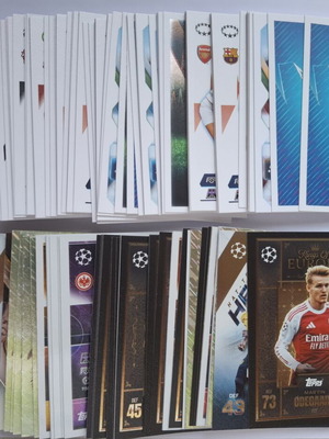 Topps Match Attax Extra 2025/26 πακέτο 117 base και insert κάρτες καινούργιες
