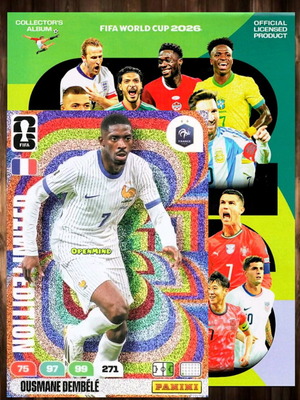 Κάρτα Dembele limited FIFA World Cup 2026 Adrenalyn XL Γαλλία καινούργια