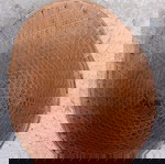  Antique hand knitted Bamboo helmet hat from Hong Kong