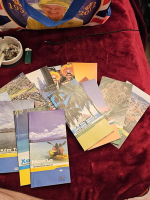Lonely Planet travel guides new, set of 11