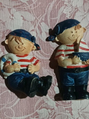 Gypsum decorative figurines used