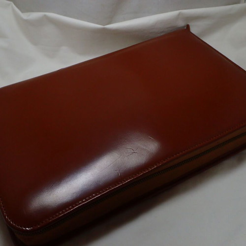 Vintage Men's Shaving and Grooming Set with Gillette Tech S4 Razor in Leather Case
