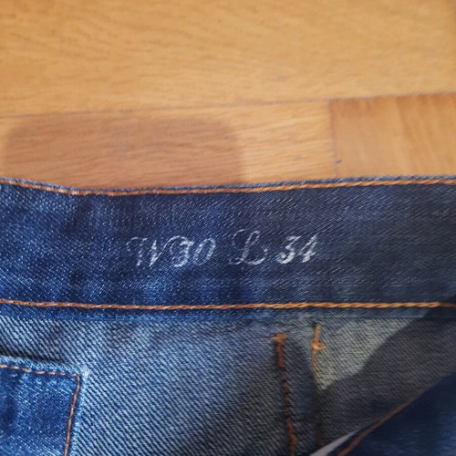 Superdry vintage denim pants used, size 30x34, blue