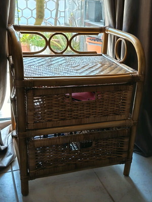 Nightstand real bamboo like new