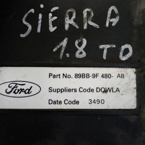 Engine computer ECU for Ford Sierra used, 89BB9F480AB