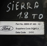 Engine computer ECU for Ford Sierra used, 89BB9F480AB