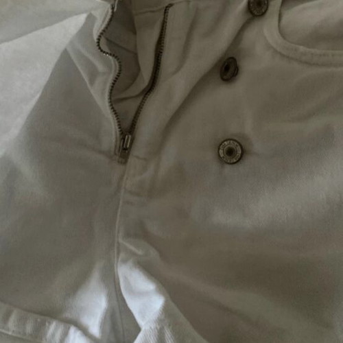 Zara white denim skirt-shorts, size 152 cm, age 12 years