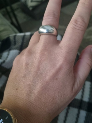 Nomination silver ring like new with hallmark