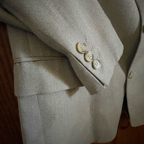 Men's spring jacket like new, size 52, beige