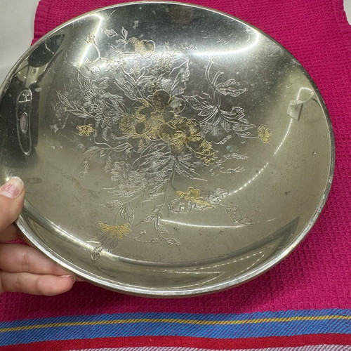 OLD VINTAGE DECORATIVE BOWL FONDANTIERA