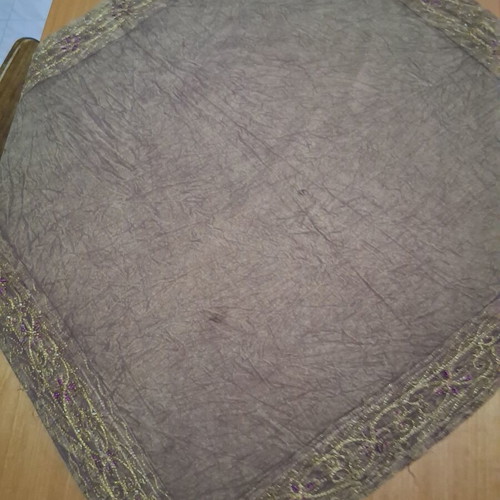 Cotton square used with machine embroidery 90×90 cm