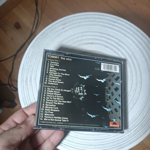 Tommy CD double used, rock opera by The Who