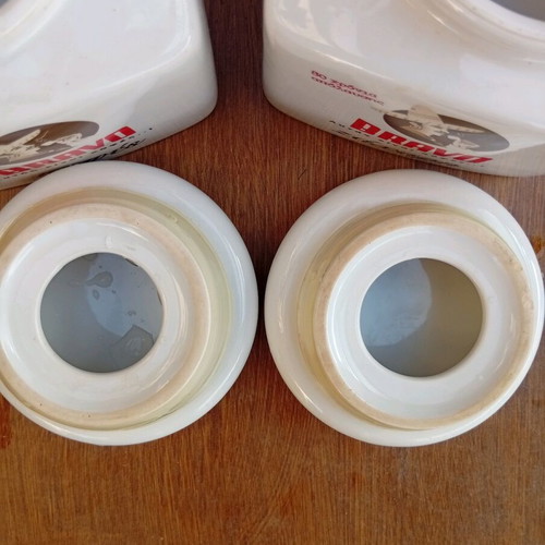 Bravo collectible ceramic jars like new