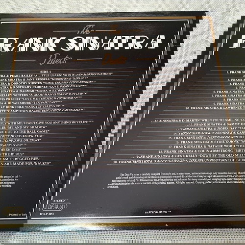 Frank Sinatra – The Frank Sinatra Duets  LP