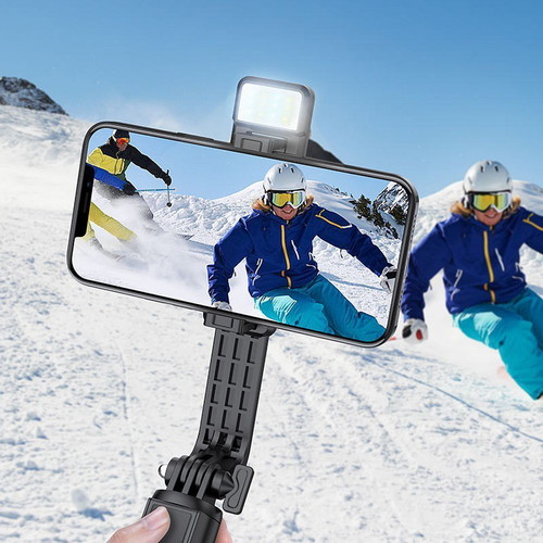 Hoco Selfie Stick Tripod with Bluetooth Remote Control Aluminium K15 Black