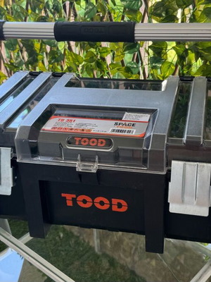 Toolbox 20'' made of polypropylene and aluminum like new