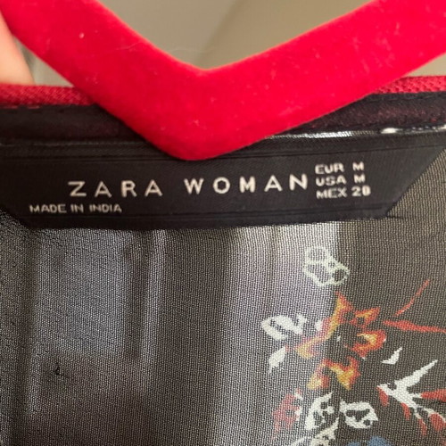 Zara mini dress like new, black, size M