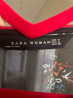 Zara mini dress like new, black, size M