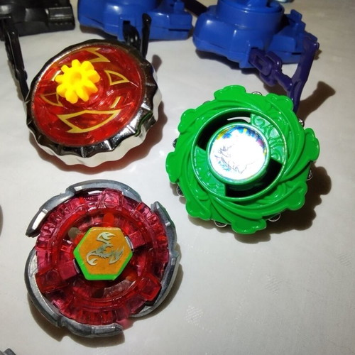 Beyblade Metal Saga used collection, Hasbro Takara Tomy