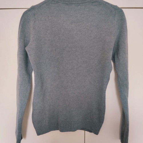Christian Lacroix 100% Merino Wool Sweater like new, size XS/S, blue turquoise