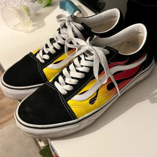 Vans Old School shoes like new, size 42.5, black multicolor