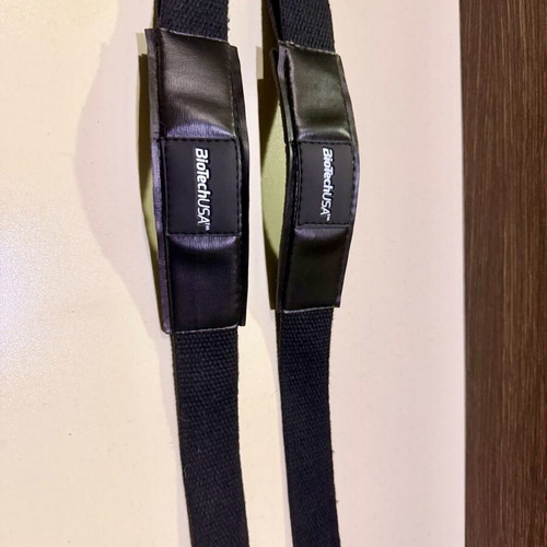 Biotech USA Clinton Pull Up weightlifting wrist wraps like new, 2 pcs