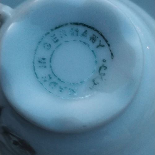 Vintage German Porcelain Tea and Coffee Sets used, mix & match collection